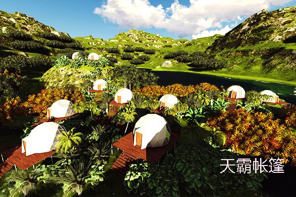 哪款造型的酒店帳篷受歡迎？