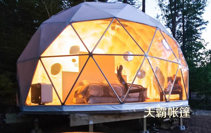 球形帳篷酒店是目前國(guó)內(nèi)景區(qū)營(yíng)地較火熱的投資項(xiàng)目