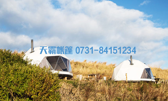 星空酒店帳篷，躺在床上便能看見漫天繁星！