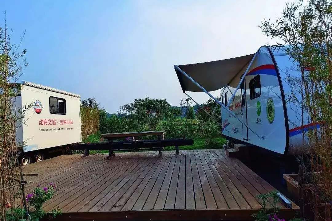 工作累了可以去婁底雙峰歸古房車露營地，散散心